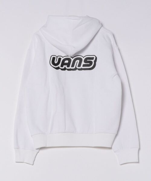 【VANS】ロゴ プルオーバーパーカー オフホワイト / 送料無料 VANS】ロゴ プルオーバーパーカー オフホワイト / 送料無料