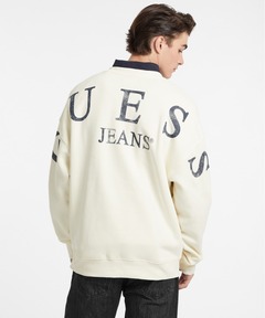 Lettering Embroidery Sweatshirt トップス スウェット | GUESS(ゲス 