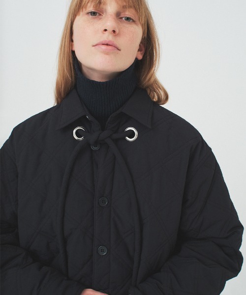 soduk(スドーク)の「padded jacket(ブルゾン・レディース・ブラック・ONE SIZE)」の2枚目の写真