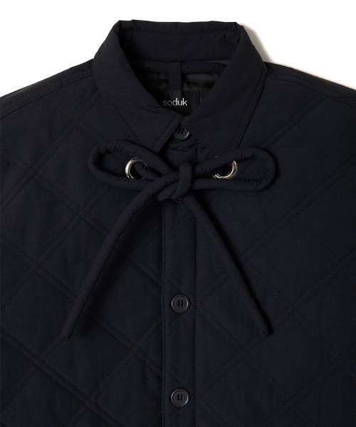 soduk(スドーク)の「padded jacket(ブルゾン・レディース・ブラック・ONE SIZE)」の6枚目の写真