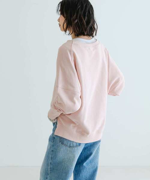 URBAN RESEARCH(アーバンリサーチ)の「裏毛ルーズスウェット(Tシャツ/カットソー・レディース・ピンク/ホワイト/ブラウン・FREE)」の21枚目の写真