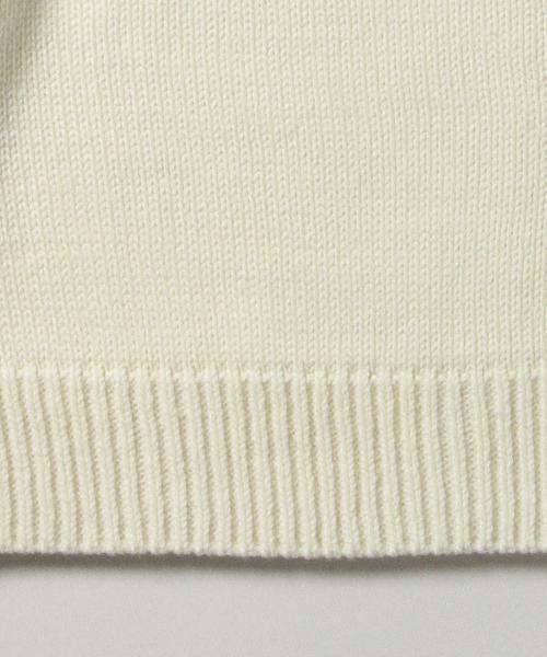 Ray BEAMS（レイビームス）の「Ray BEAMS / ノルディック柄クルーネック（ニット/セーター・レディース・オフホワイト/ネイビー・ONE SIZE）」の7枚目の写真