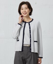 J.PRESS（ジェイプレス）の「【洗える・ニットセット】TRIM TWIN ニット（アンサンブル）」