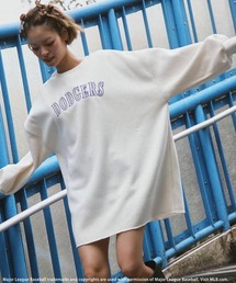 BACK TO THE FIELD | 【MLB】2WAY刺しゅうロゴスウェット(ワンピース)