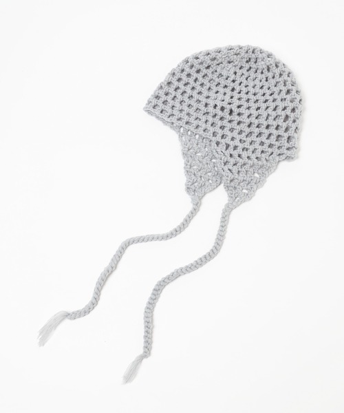 PAGEBOY(ページボーイ)の「ニットキャップ(ニットキャップ/ビーニー・レディース・グレー/ブラック・FREE)」の3枚目の写真