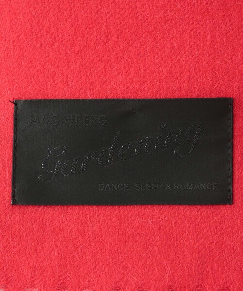 ADAM ET ROPE'（アダムエロペ）の「【MAGNIBERG(マグニバーグ)】 HONEY SCARF（マフラー・レディース・キャメル/レッド/ピンク/イエロー・FREE）」の11枚目の写真