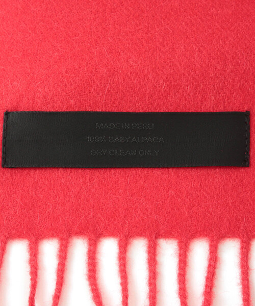 ADAM ET ROPE'（アダムエロペ）の「【MAGNIBERG(マグニバーグ)】 HONEY SCARF（マフラー・レディース・キャメル/レッド/ピンク/イエロー・FREE）」の12枚目の写真