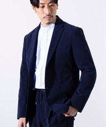 GLOSTER | 【ビジカジ対応】【GLOSTER/グロスター】トリコットコーデュロイ テーラードジャケット(テーラードジャケット)