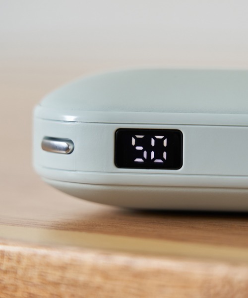 MARK'S（マークス）の「マグマカイロ カバー＆モバイルバッテリー機能付（生活家電・レディース・ミント/グレー・FREE）」の7枚目の写真