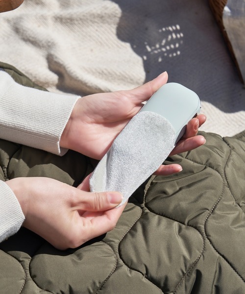 MARK'S（マークス）の「マグマカイロ カバー＆モバイルバッテリー機能付（生活家電・レディース・ミント/グレー・FREE）」の8枚目の写真