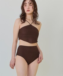 SEA DRESS（シードレス）の「Xホルターネックニットビキニ/水着（水着）」