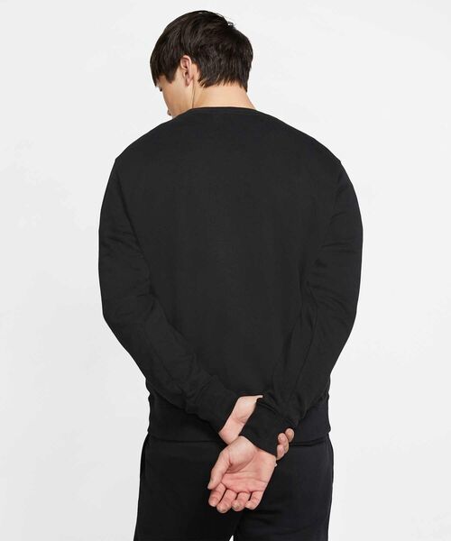 韓国 [NIKE] クラブ フレンチ テリー クルー (Black) NIKE ナイキ（NIKE）（メンズ）クラブ フリース オーバーサイズ