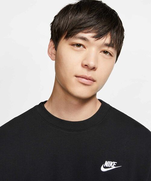 NIKE(ナイキ)の「《セットアップ対応商品》ナイキ スポーツウェア ユニセックス メンズ フレンチ テリー スウェット クルー / Nike Sportswear Club Men's French Terry Crew BV2667-010 Black(スウェット・メンズ・ブラック・2XL/L/M/S/XL)」の10枚目の写真