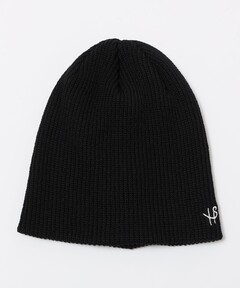 BLACK PURPLE】Mew-Mew Cat Eyelet Beanie（ニットキャップ