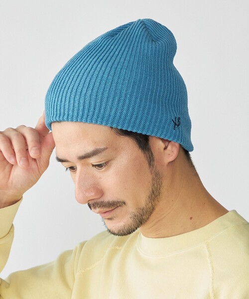 SHIPS（シップス）の「【WEB限定】SHIPS:〈抗菌/防臭〉2サイズ ワンポイント ロゴ ワッチ キャップ ビーニー（ニットキャップ/ビーニー・メンズ・ブラック/ナチュラル/チャコールグレー/ブルー/ロイヤルブルー/ネイビー・SMALL/LARGE）」の21枚目の写真