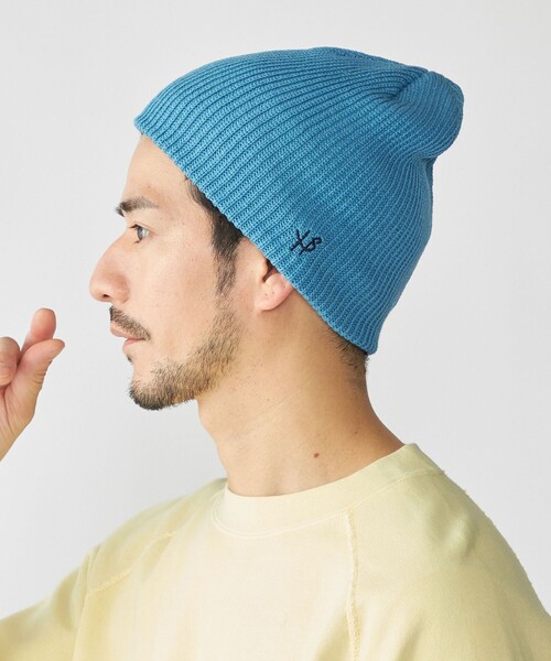 SHIPS（シップス）の「【WEB限定】SHIPS:〈抗菌/防臭〉2サイズ ワンポイント ロゴ ワッチ キャップ ビーニー（ニットキャップ/ビーニー・メンズ・ブラック/ナチュラル/チャコールグレー/ブルー/ロイヤルブルー/ネイビー・SMALL/LARGE）」の20枚目の写真