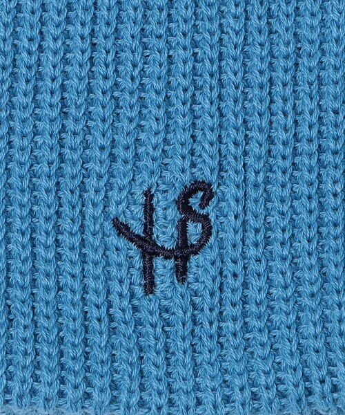 SHIPS（シップス）の「【WEB限定】SHIPS:〈抗菌/防臭〉2サイズ ワンポイント ロゴ ワッチ キャップ ビーニー（ニットキャップ/ビーニー・メンズ・ブラック/ナチュラル/チャコールグレー/ブルー/ロイヤルブルー/ネイビー・SMALL/LARGE）」の9枚目の写真