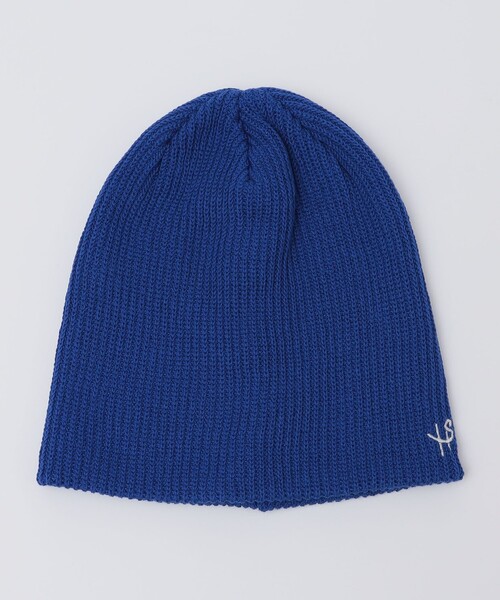 SHIPS（シップス）の「【WEB限定】SHIPS:〈抗菌/防臭〉2サイズ ワンポイント ロゴ ワッチ キャップ ビーニー（ニットキャップ/ビーニー・メンズ・ブラック/ナチュラル/チャコールグレー/ブルー/ロイヤルブルー/ネイビー・SMALL/LARGE）」の8枚目の写真