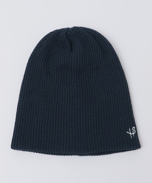 SHIPS（シップス）の「【WEB限定】SHIPS:〈抗菌/防臭〉2サイズ ワンポイント ロゴ ワッチ キャップ ビーニー（ニットキャップ/ビーニー・メンズ・ブラック/ナチュラル/チャコールグレー/ブルー/ロイヤルブルー/ネイビー・SMALL/LARGE）」の7枚目の写真