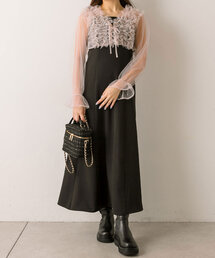 OLIVE des OLIVE | チュールボレロ付きワンピース(ドレス)