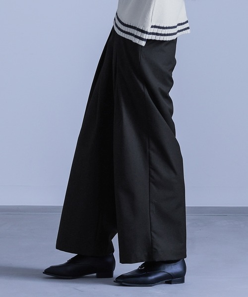 kOhAKU(コハク)の「ハイウエストタックパンツ(その他パンツ・レディース・グレー/ブラック・L~LL/S~M/3L)」の19枚目の写真
