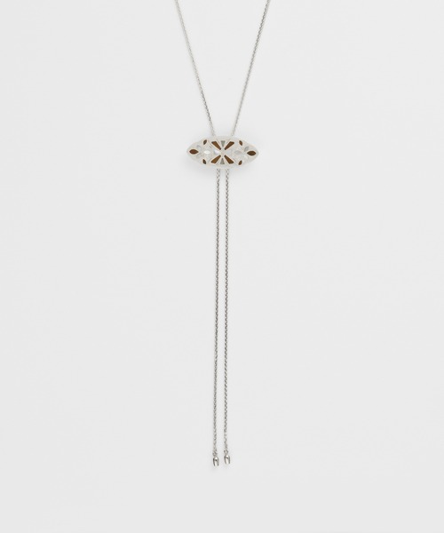 シルバーマルチストーンネックレス（ネックレス）｜agete（アガット） 78,650円