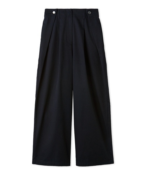 emmi（エミ）の「撥水 サイドタックパンツ（チノパンツ・レディース・ネイビー/ベージュ・0/1）」の22枚目の写真