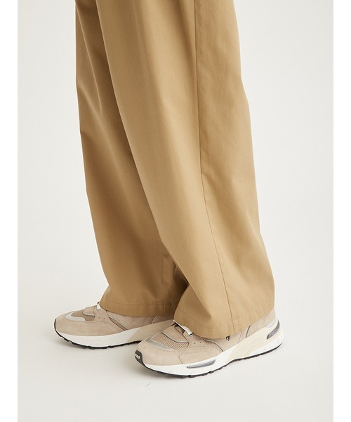 emmi（エミ）の「撥水 サイドタックパンツ（チノパンツ・レディース・ネイビー/ベージュ・0/1）」の10枚目の写真