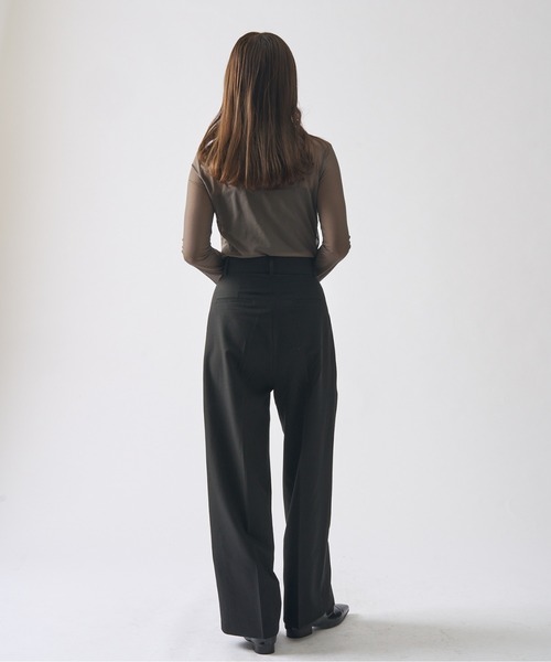 Lui's（ルイス）の「シアートップス（Tシャツ/カットソー・レディース・グレー/ブラック/ホワイト/ブラウン・FREE）」の11枚目の写真