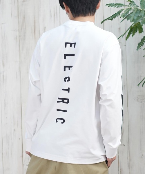 セール】Electric/エレクトリック 長袖Tシャツ/ロンT バックプリント 