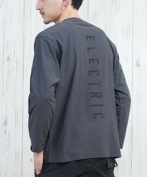 セール】Electric/エレクトリック 長袖Tシャツ/ロンT バックプリント
