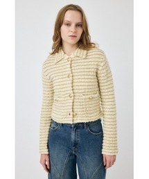 moussy - moussy ショートカーディガン AZUL BY MOUSSY | T/Fクリーンクールドルマンカットカーディガン