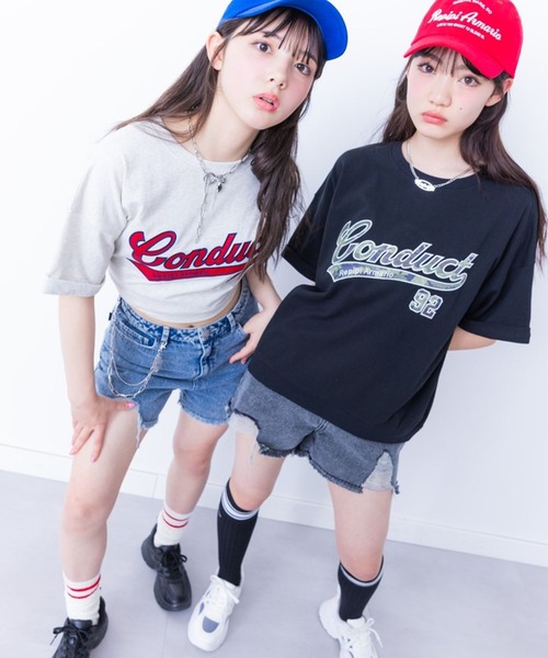 repipi armario（レピピ アルマリオ）の「ダメージデニムショートパンツ（デニムパンツ・キッズ・グレー系その他/ブルー/ブルー系その他/ブラック系その他/ホワイト・SMALL/LARGE/MEDIUM）」の7枚目の写真