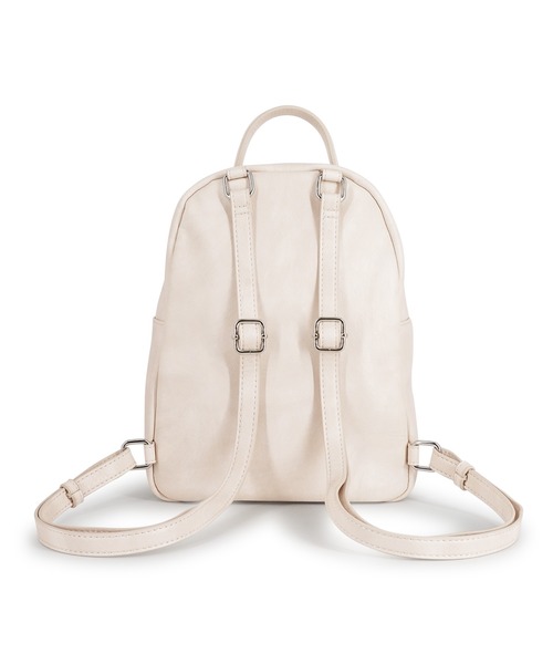 GYDA(ジェイダ)の「GYDA(ジェイダ) ミニリュック GY-B284 ベーシックシリーズ(バックパック/リュック・レディース・ブラック/アイボリー/グレー・FREE)」の10枚目の写真