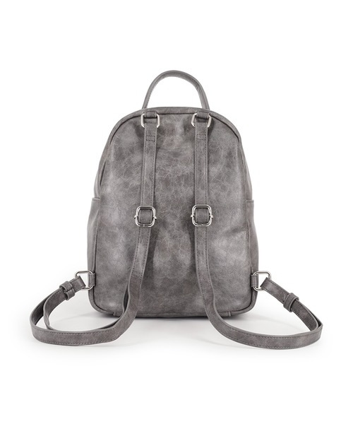 GYDA(ジェイダ)の「GYDA(ジェイダ) ミニリュック GY-B284 ベーシックシリーズ(バックパック/リュック・レディース・ブラック/アイボリー/グレー・FREE)」の18枚目の写真