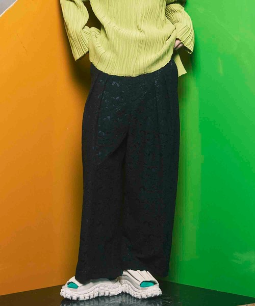 UNISEX》【LIMITED EDITION】Prime-Wide Two-Tucks Pants/プライム