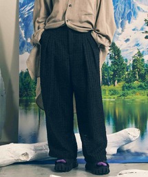 《UNISEX》【LIMITED EDITION】Prime-Wide Two-Tucks Pants/プライムワイドツータックパンツ【MAISON SPECIAL/メゾンスペシャル】