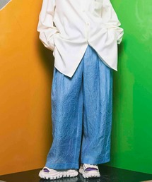 《UNISEX》【LIMITED EDITION】Prime-Wide Two-Tucks Pants/プライムワイドツータックパンツ【MAISON SPECIAL/メゾンスペシャル】