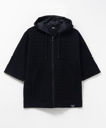 Mossimo（モッシモ）の「MOSSIMO ロールアップ6分袖パーカー（パーカー）」