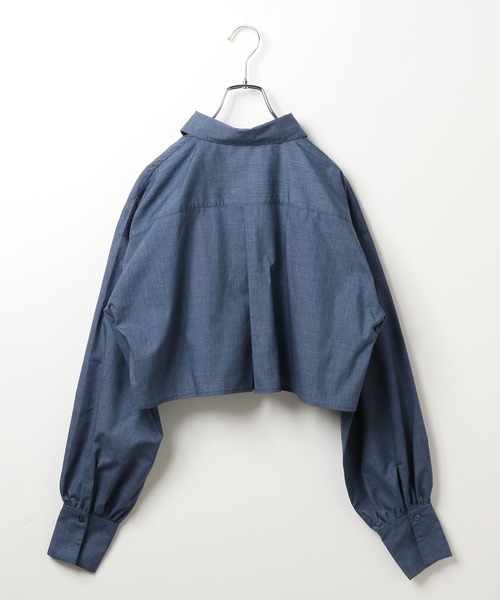 GLOBAL WORK(グローバルワーク)の「ネクタイクロップドシャツ/AND YUA ANY/251538(シャツ/ブラウス・キッズ・ライトブルー/ライトグレー/ネイビー・FREE)」の16枚目の写真