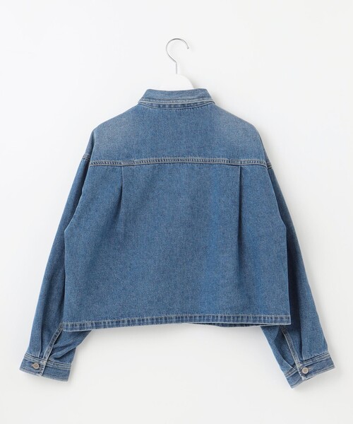 23区(ニジュウサンク)の「【SLOW/一部店舗限定】LIGHT DENIM ジャケット(デニムジャケット・レディース・スカイブルー系/ダルブルー系・32)」の12枚目の写真