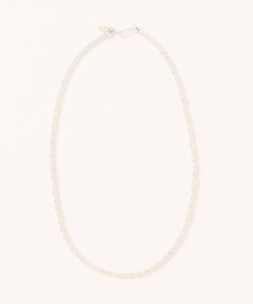 Harpo(アルポ)の「【Harpo/アルポ】ナバホパール シルバー ネックレス ビーズ3mm(ネックレス・レディース・シルバー・FREE)」の9枚目の写真