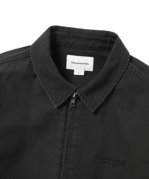 thisisneverthat 美品 ワークジャケット ダブルジップ短丈 ネバザ セール】Washed Work Jacket（その他アウター）｜thisisneverthat
