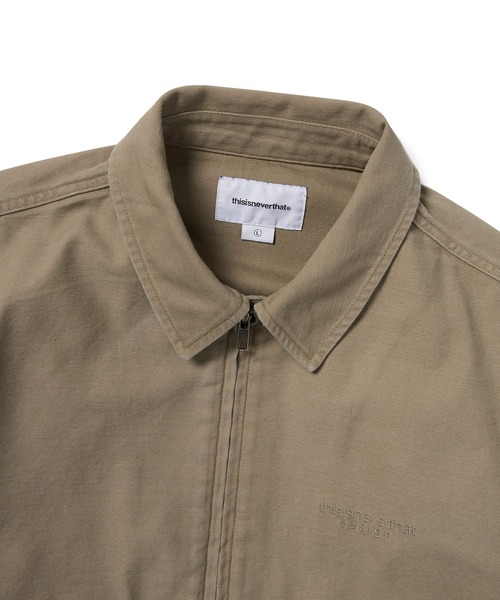 thisisneverthat(ディスイズネバーザット)の「Washed Work Jacket(その他アウター・メンズ・ブラック/グリーン/カーキ・L/M/S/XL)」の8枚目の写真