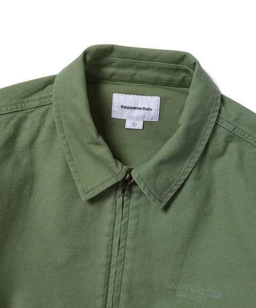 thisisneverthat(ディスイズネバーザット)の「Washed Work Jacket(その他アウター・メンズ・ブラック/グリーン/カーキ・L/M/S/XL)」の12枚目の写真