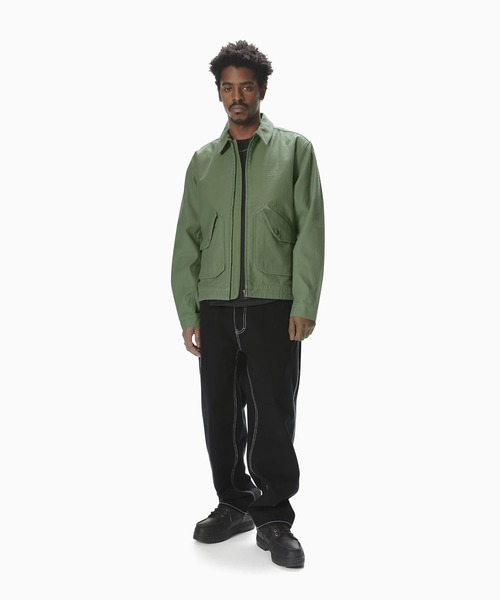 thisisneverthat Jacket ネバザ ジャケット グリーン L セール】Washed Work Jacket（その他アウター