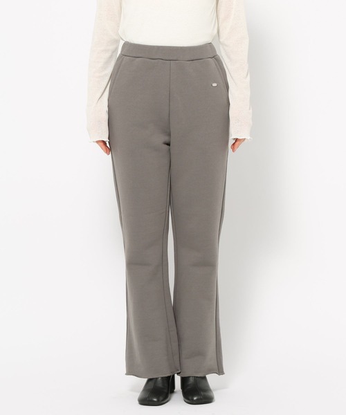 mysty woman（ミスティウーマン）の「スウェットフレアパンツ  320383（スウェットパンツ・レディース・グレー/ブラック/ピンク・FREE）」の11枚目の写真