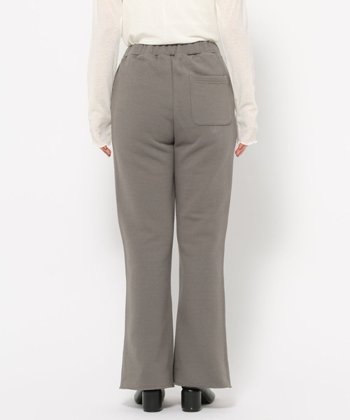 mysty woman（ミスティウーマン）の「スウェットフレアパンツ  320383（スウェットパンツ・レディース・グレー/ブラック/ピンク・FREE）」の13枚目の写真