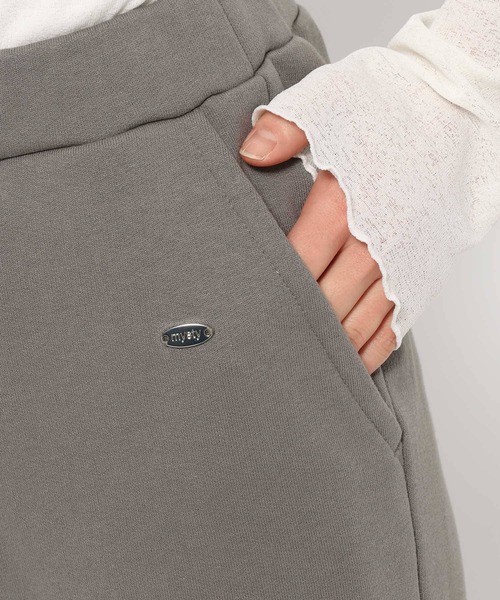mysty woman（ミスティウーマン）の「スウェットフレアパンツ  320383（スウェットパンツ・レディース・グレー/ブラック/ピンク・FREE）」の15枚目の写真