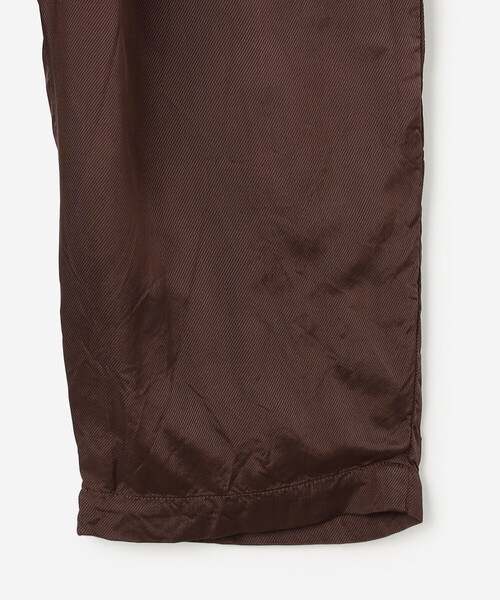 GALLEGO DESPORTES（ギャレゴデスポート）の「GALLEGO DESPORTES | 〈別注〉 レーヨン イージーパンツ WOMEN（その他パンツ・レディース・ダークブラウン/カーキ・S）」の8枚目の写真